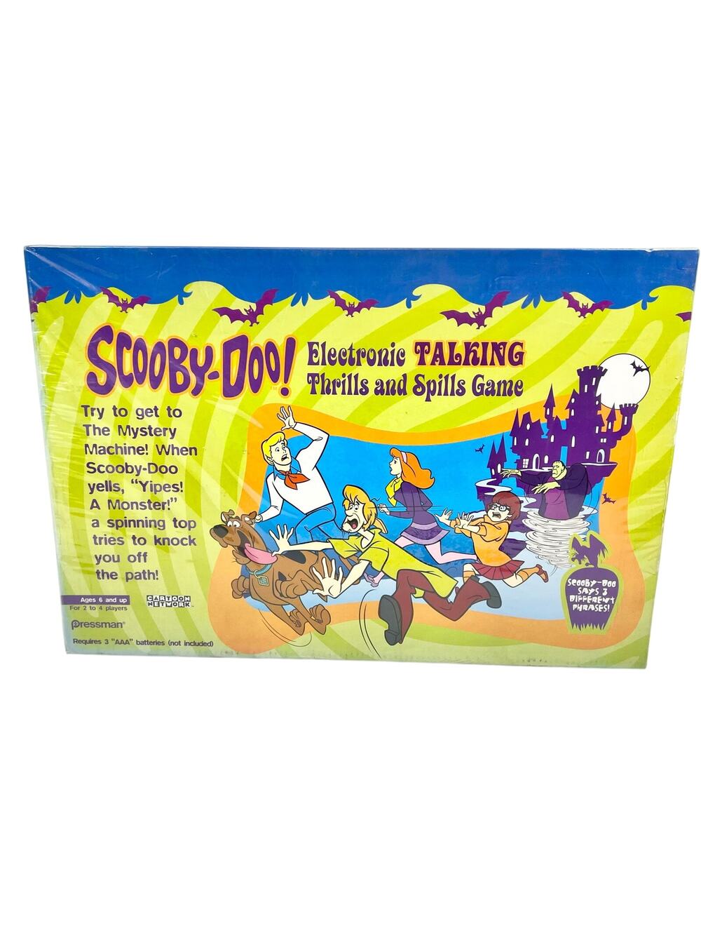 Scooby-Doo! Electronic Talking Thrills and Spills Game Pressman 1999 Sealed